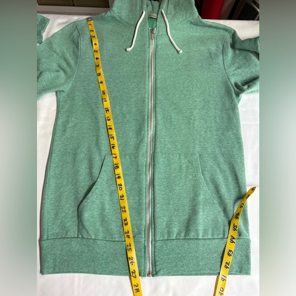 THREADS 4 THOUGHT Men’s green full zip hoodie jacket size S - Picture 12 of 12